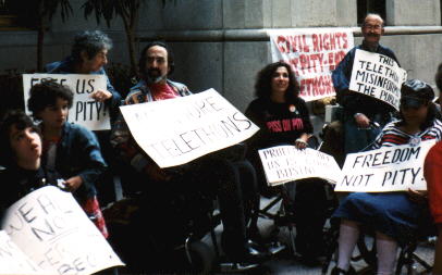 Photo of an early demonstration