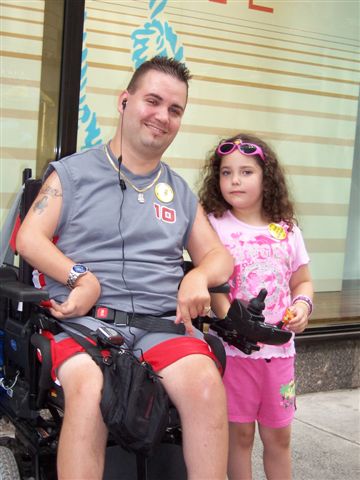 Craig Wallenstein and his daughter, Piper