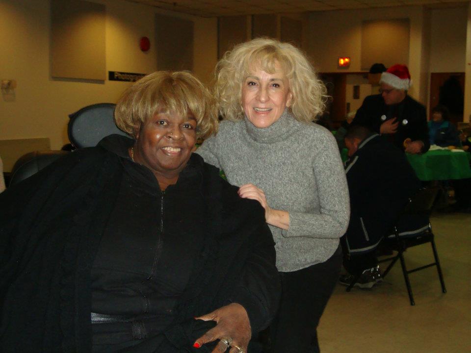 Pamela Bates and Sandy Hecker